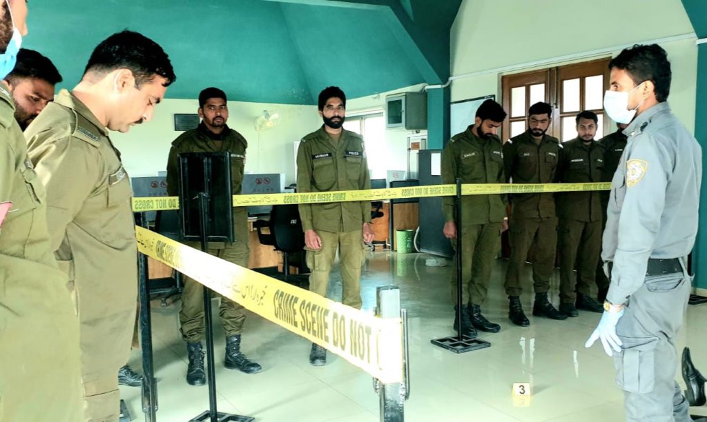 Training School Sahiwal conducts Crime Scene Investigation Workshop